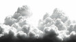 © Siasart - Abstract Clouds Background - Black and White