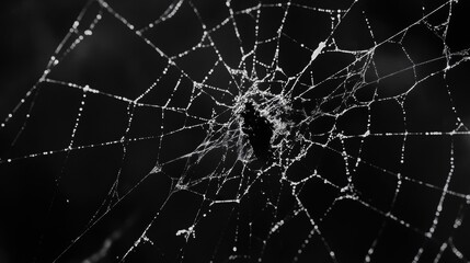 Real Spider web spider invertebrate spider web.