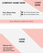 © MDKAWSER - Abstract Geometric Pattern Double-Sided Business Card Template