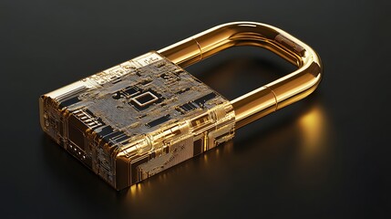 Golden Padlock integrated circuit