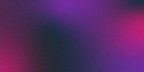 Fototapete - Digital grainy gradient with a colorful soft noise effect. Vintage Grunge Texture Pattern Blue purple and pink Tones for Artful Wallpaper. Gradient blur, noise, grain, texture. abstract background.	