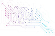© Accountanz - Circuit Board Electronics Digital Technology Background. Motherboard, CPU, Processor and Artificial Intelligence Concept. Digital Microchip Semiconductor