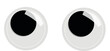 © HakujiHaruka - A Pair of Googly Eyes or Dummy Eyes Illustration Isolated on White Background