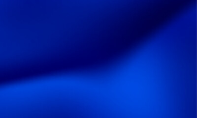 Poster - Abstract blue background, Blue curve design smooth shape by blue color with blurred effect
