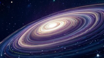 Wall Mural - Exploring the beauty of spiral galaxies in space