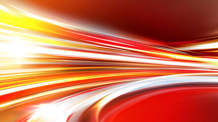 Wall Mural - 3d dynamic abstract neon light streak trail technology virtual reality background. cyberpunk futuris