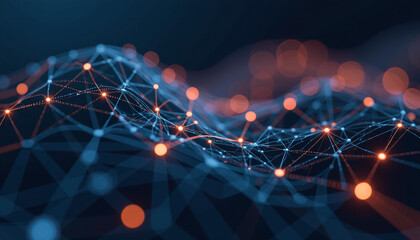 Intricate Network Design - Abstract Digital Art