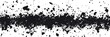 © paper later - Abstract Black Ink Splashes on White Background