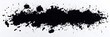 © paper later - Black Ink Splatter Abstract Art Background Design