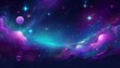© fotoluigi868 - A vibrant starry space scene featuring deep purples and teals, holographic effects, and glo_1(191)