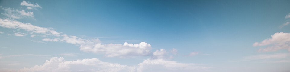 Wall Mural - sky and clouds tropical panorama