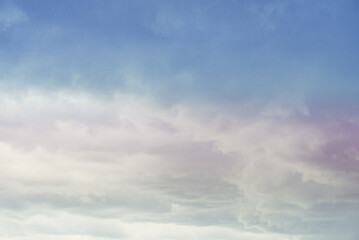 Wall Mural - color sky summer backround