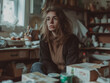 © Галина Нечипорук - Socially vulnerable woman with financial problems.