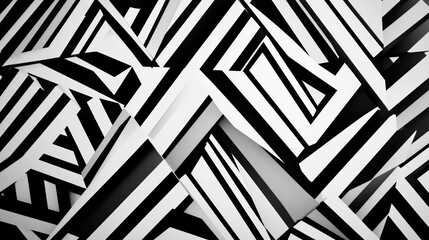 Wall Mural - abstract geometric pattern