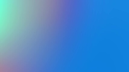 Poster - Abstract background in vibrant blue and pink tone. Dynamic gradient motion design, glowing hues of green and yellow. Soft pastel seamless color blend. Fluid animation with vivid green and orange color