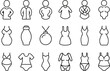 ©  Design_ mn - set of female body parts