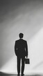 © Kitta Studio - Minimalistic Businessman in Silhouette