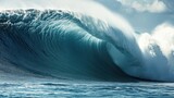 A Massive Wave Breaking in the Ocean