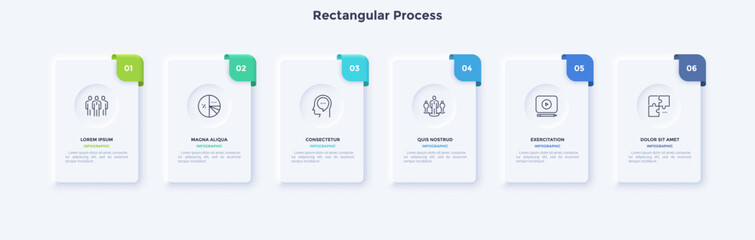 modern infographic vector template