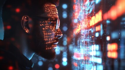 Digital Identity: Man with a Code