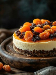 Sticker - Dried Apricot Raisin Cheesecake