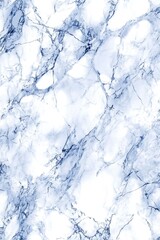 Wall Mural - Marble surface with white and blue colors