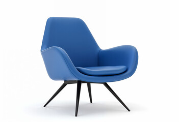 Wall Mural - blue office chair