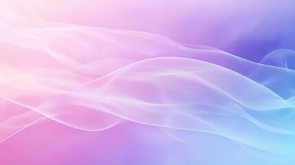 Wall Mural - pastel tone purple pink blue gradient defocused abstract photo, smooth lines