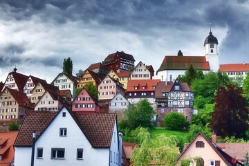 Canvas Print - Altensteig