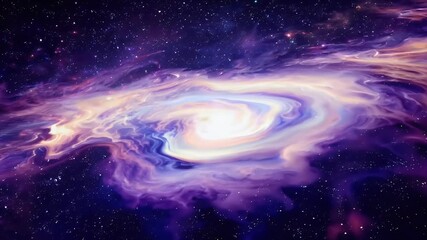 Wall Mural - seamlessly use science research education creative projects explore cosmos nebula star galaxy sky un