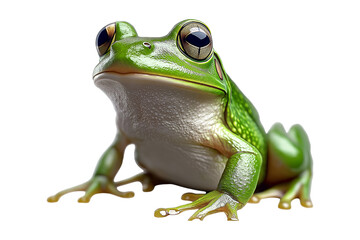 frog on white background, png