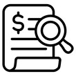 © spacepixel - Budget analysis icon