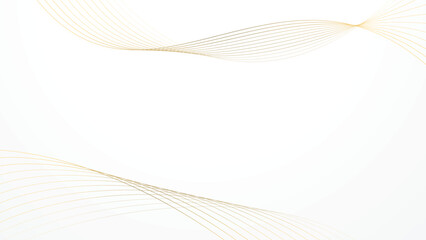 abstract white background luxury golden line wallpaper