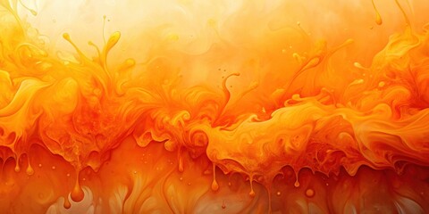 Abstract art orange gradient paint background with liquid fluid grunge texture , art, abstract, background, orange, gradient