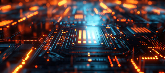 futuristic digital cyber network background 2