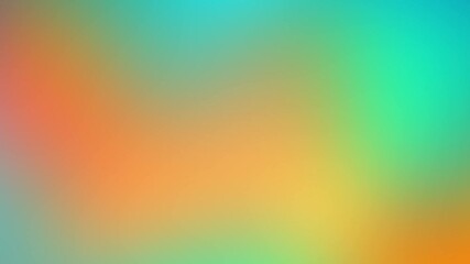 Poster - Abstract gradient motion with vibrant colors and seamless transitions. Dynamic background perfect. Smooth blend of vibrant colors creating a futuristic gradient animation. Ethereal gradient animation