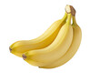 © NS12 - Bunch of ripe yellow bananas isolated.