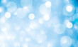 © wing-wing - Summer background blue bokeh nature sunlight autumn spring environment ecosystem zero carbon backdrop product cosmetic presentation, mockup natural organic ecology, foliage abstract.