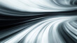 © Manisara - Dynamic abstract grey image with flowing white and gray curves creating sense of speed and motion. smooth lines and gradient tones evoke futuristic and energetic atmosphere