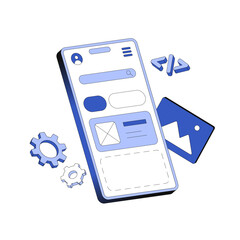 Mobile app development and web development