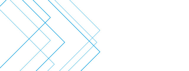 Poster - Abstract white and blue background with lines. Pattern design Space design concept Suit for business, corporate, institution. Creative geometric triangle shape.