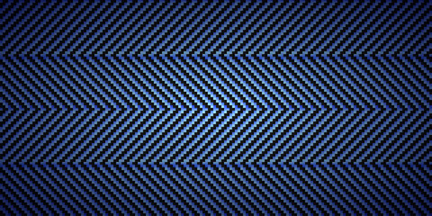 Wall Mural - Black and blue diagonal carbon fiber seamless texture pattern vector illustration. Textile fabric, car tuning or cloth macro seamless kevlar crisscross texture background.