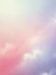 Wall Mural - Soft pastel gradient background with pink, purple, and white hues and subtle glowing sparkles. Minimalistic design for wallpaper, banner, poster, and print.