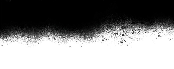 Wall Mural - abstract grunge rough edge header vector illustration