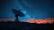 © Daria Kravchenko - satellite dish in the mountains