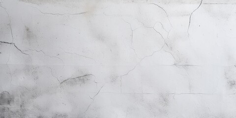 Wall Mural - Cracked white wall texture background.