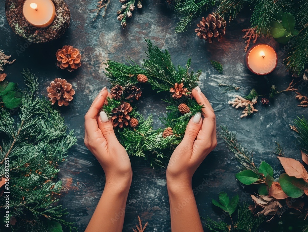 Seasonal Pagan rituals with modern flair, combining traditional symbols ...