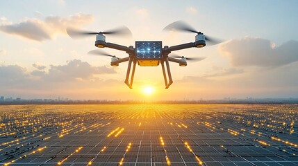 Aufkleber - Intelligent energy management hub using to balance renewable and conventional power sources ensuring efficient distribution and sustainable electricity supply