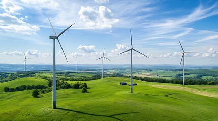 Leinwandbilder - Renewable Powered Smart Energy Grid with Advanced Battery Storage System Ensuring Efficient Energy Use Grid Reliability and Sustainable Power Delivery