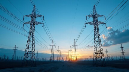 Poster - Centralized grid management system seamlessly integrating hydroelectric nuclear thermal wind and solar power with smart homes factories and urban infrastructure for a sustainable energy future